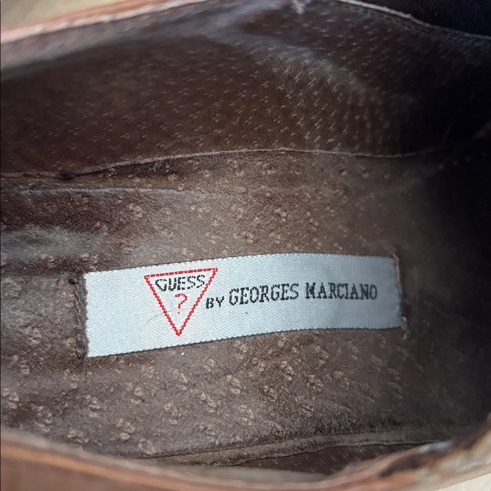Vintage Guess Georges Marciano Leather Boots - Picture 6 of 8